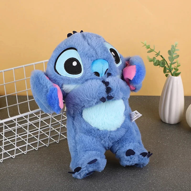Kawaii Stitch Plush – Musical Soothing Doll with Light & Airbag
