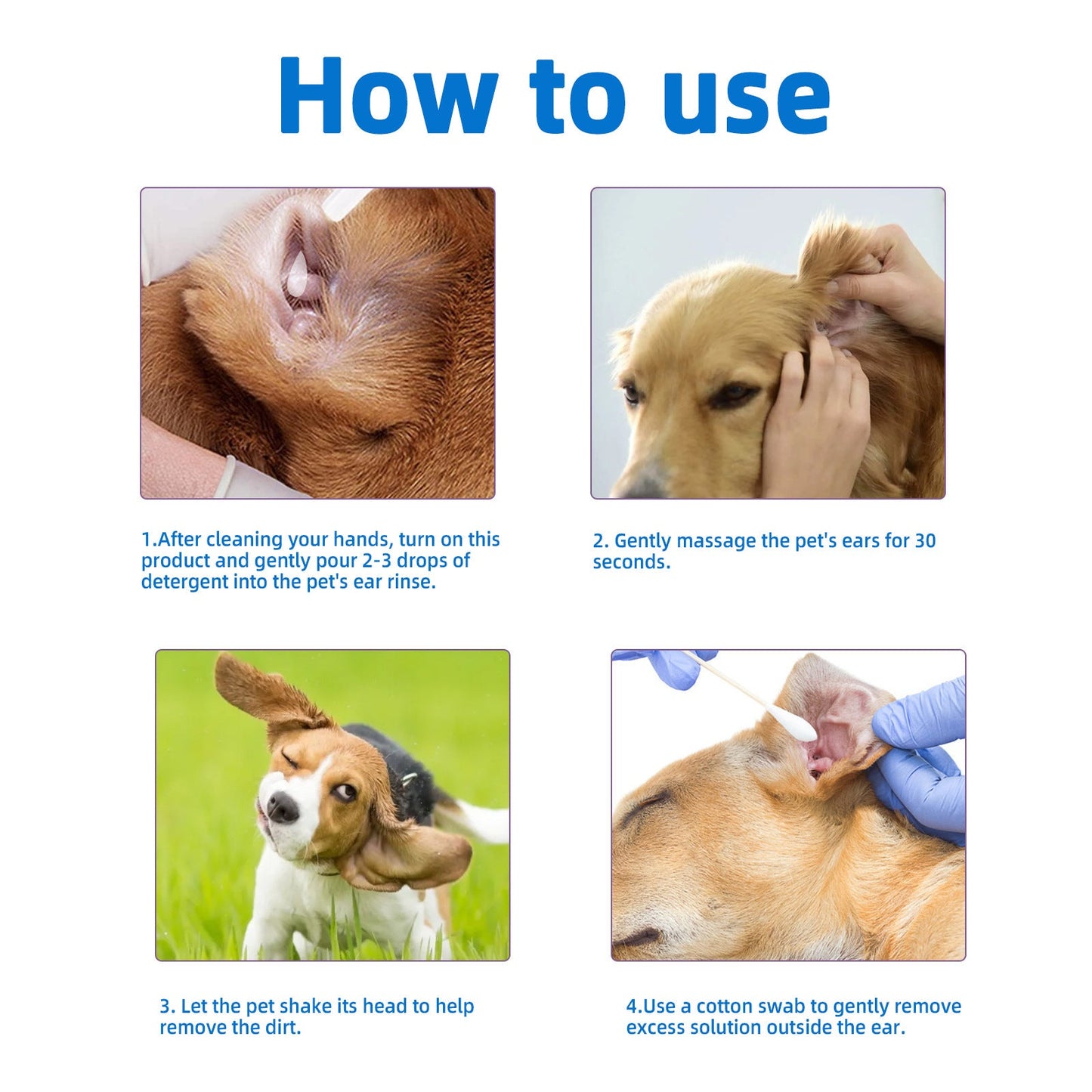 🐶🐱 Ear Cleaner | Relieves Itching in Dogs & Cats 👂