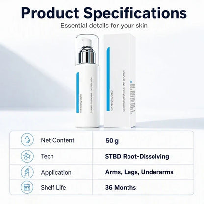 🎉 50% Off! ✨ Silky-Smooth Hair Removal Cream