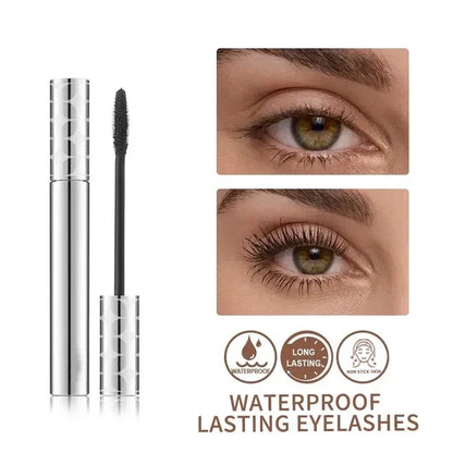 ✨ Smudge-Proof Fiber Mascara for All-Day Long Lashes