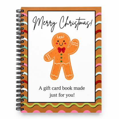12-Page Christmas Gift Card Surprise Book – Make Every Gift More Fun
