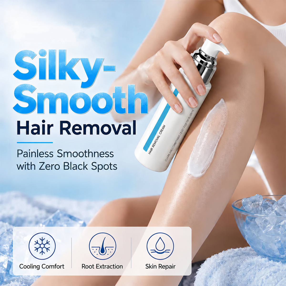 🎉 50% Off! ✨ Silky-Smooth Hair Removal Cream