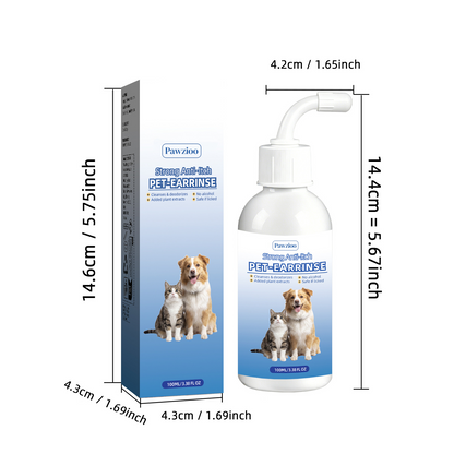 🐶🐱 Ear Cleaner | Relieves Itching in Dogs & Cats 👂