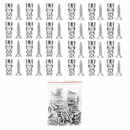 🔩 6×14mm Short Expansion Screw Set for Cabinet Hinge Repair & Stripped Thread Restoration