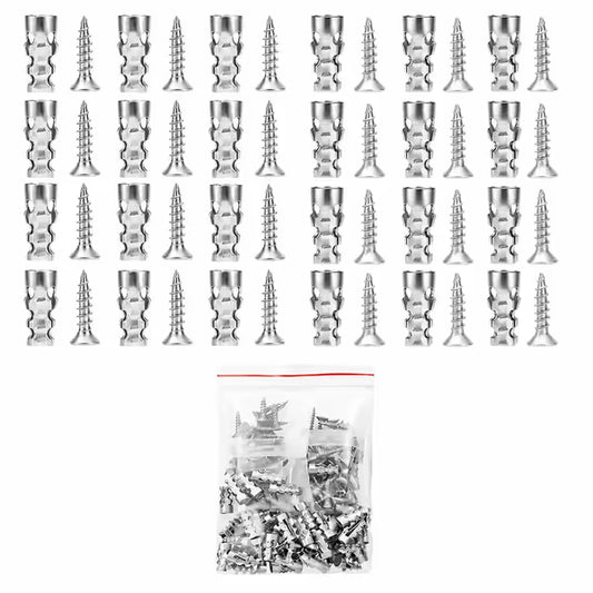 🔩 6×14mm Short Expansion Screw Set for Loose Hinge Fixes