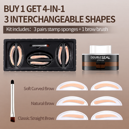 2-Color Eyebrow Stamp Kit