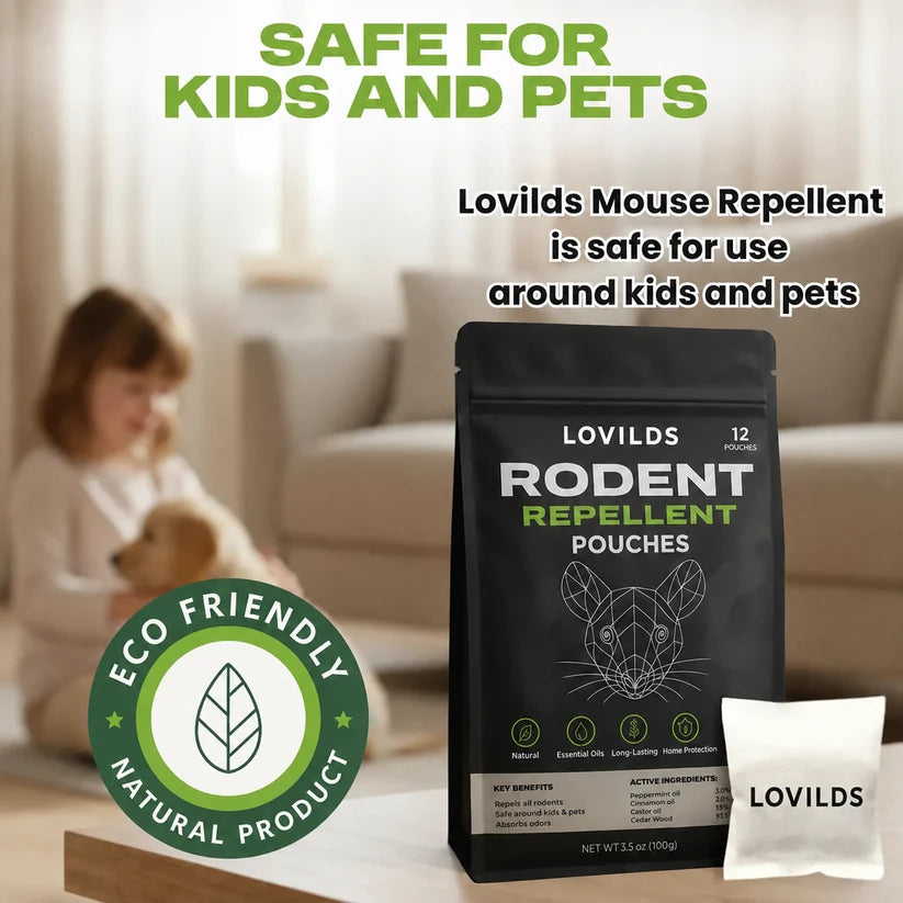 LOVILDS™ Natural Rodent Repellent Pouches