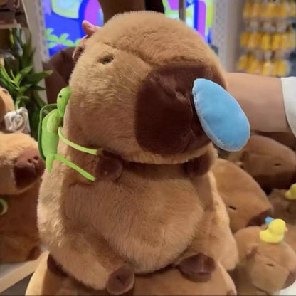 Capybara Plush Simulation Capibara Anime Fluffty Toy Cute Doll Stuffed Animals Soft Doll Plush Christmas Thanksgiving Gift