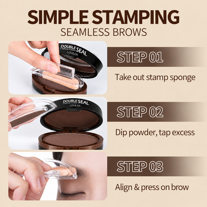 2-Color Eyebrow Stamp Kit