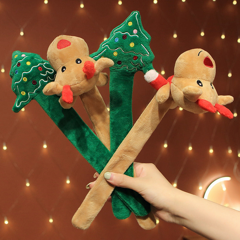 Christmas Papa Circle Elk Bracelet Children's Plush Toys Christmas Gift Christmas Tree Bracelet