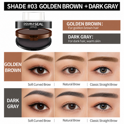2-Color Eyebrow Stamp Kit