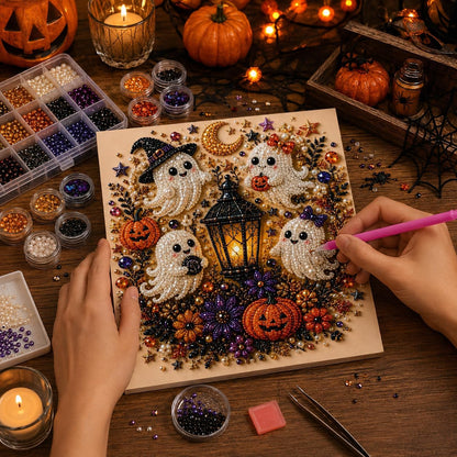 ✨50K+ SOLD!🎃 Halloween Pearl Art DIY Kit