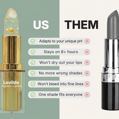 LOVILDS Color-Adapting Lipstick – Hydrating pH Lip Tint