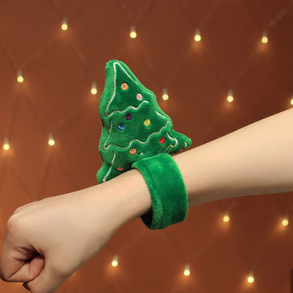 Christmas Papa Circle Elk Bracelet Children's Plush Toys Christmas Gift Christmas Tree Bracelet
