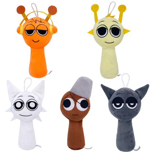 Sprunki Plush Rhythm Adorable Game Character Dolls