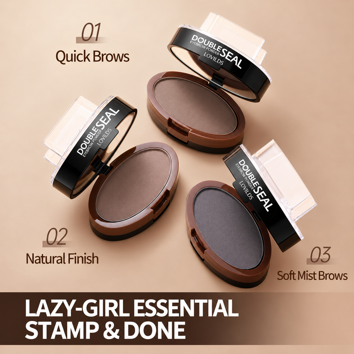 2-Color Eyebrow Stamp Kit