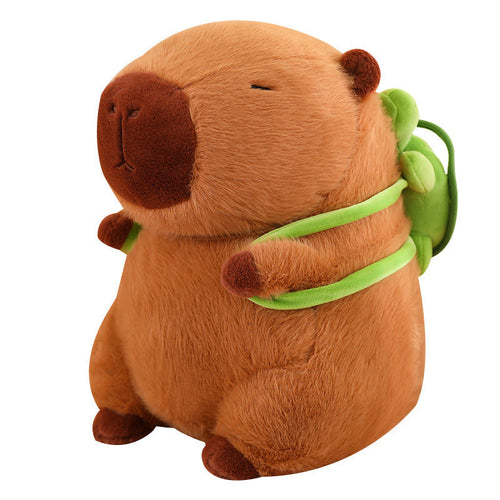 Capybara Plush Simulation Capibara Anime Fluffty Toy Cute Doll Stuffed Animals Soft Doll Plush Christmas Thanksgiving Gift