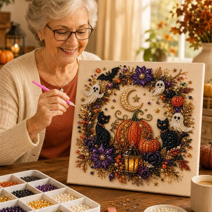 ✨50K+ SOLD!🎃 Halloween Pearl Art DIY Kit