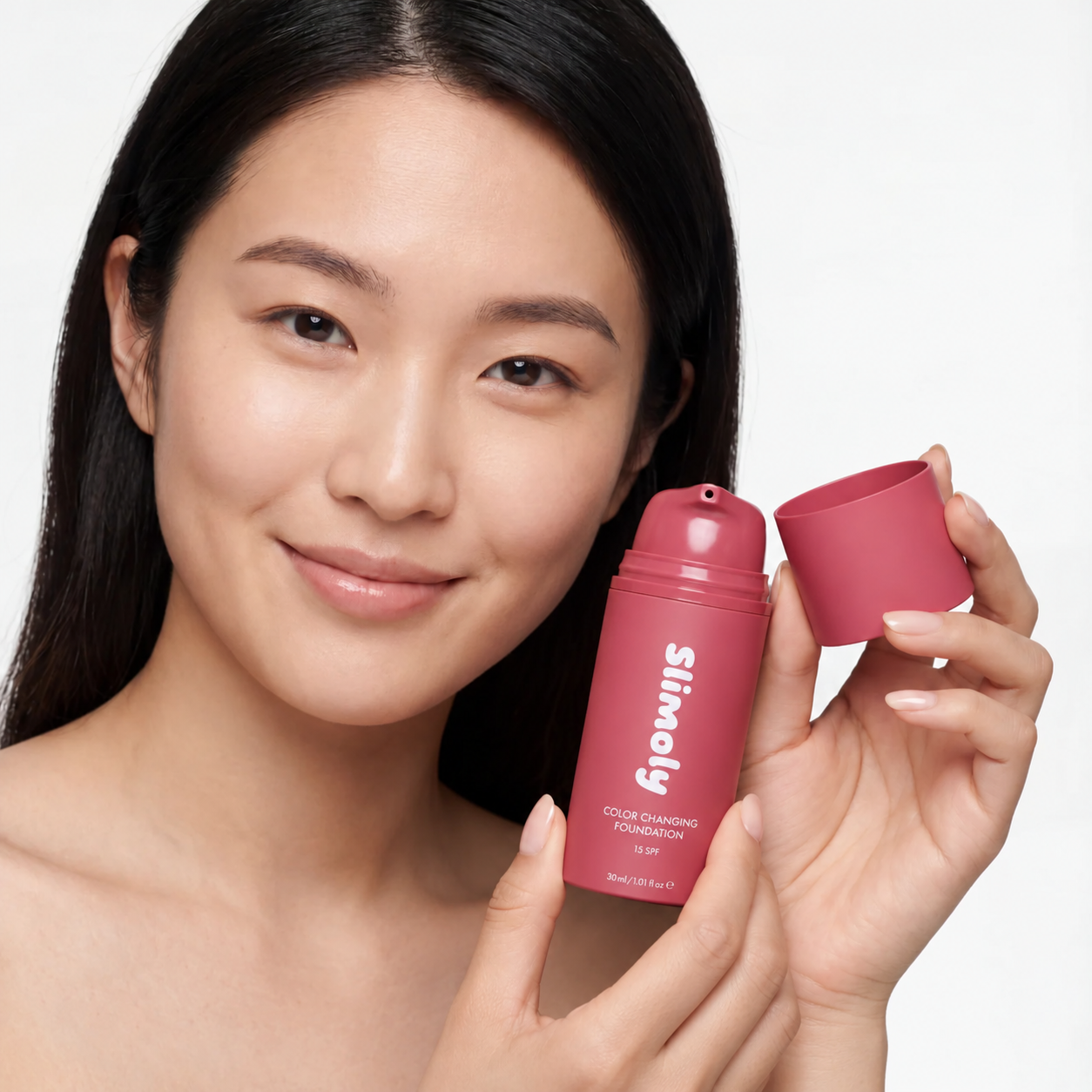 Slimoly Skin-Adapting Foundation – Color-Matching Liquid Foundation
