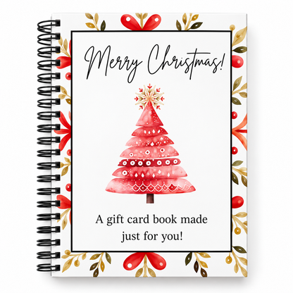 12-Page Christmas Gift Card Surprise Book – Make Every Gift More Fun