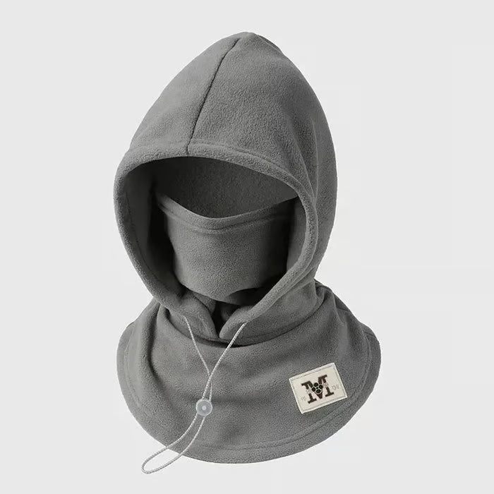 3-in-1 Fleece Winter Hood – Face & Neck Warmer