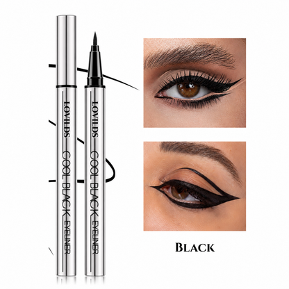 🔥 24-Hour Waterproof & Smudge-Proof Precision Liquid Eyeliner Pen