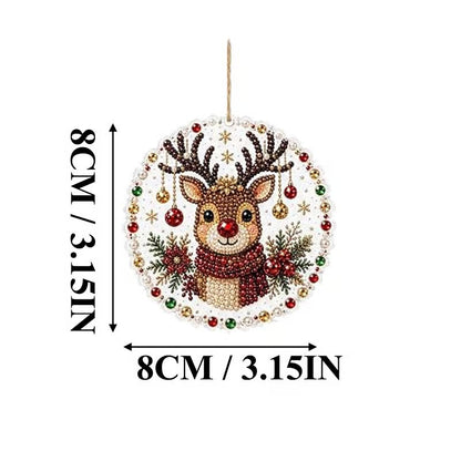 Christmas DIY Diamond Painting Ornaments