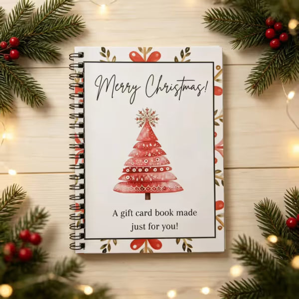 12-Page Christmas Gift Card Surprise Book – Make Every Gift More Fun