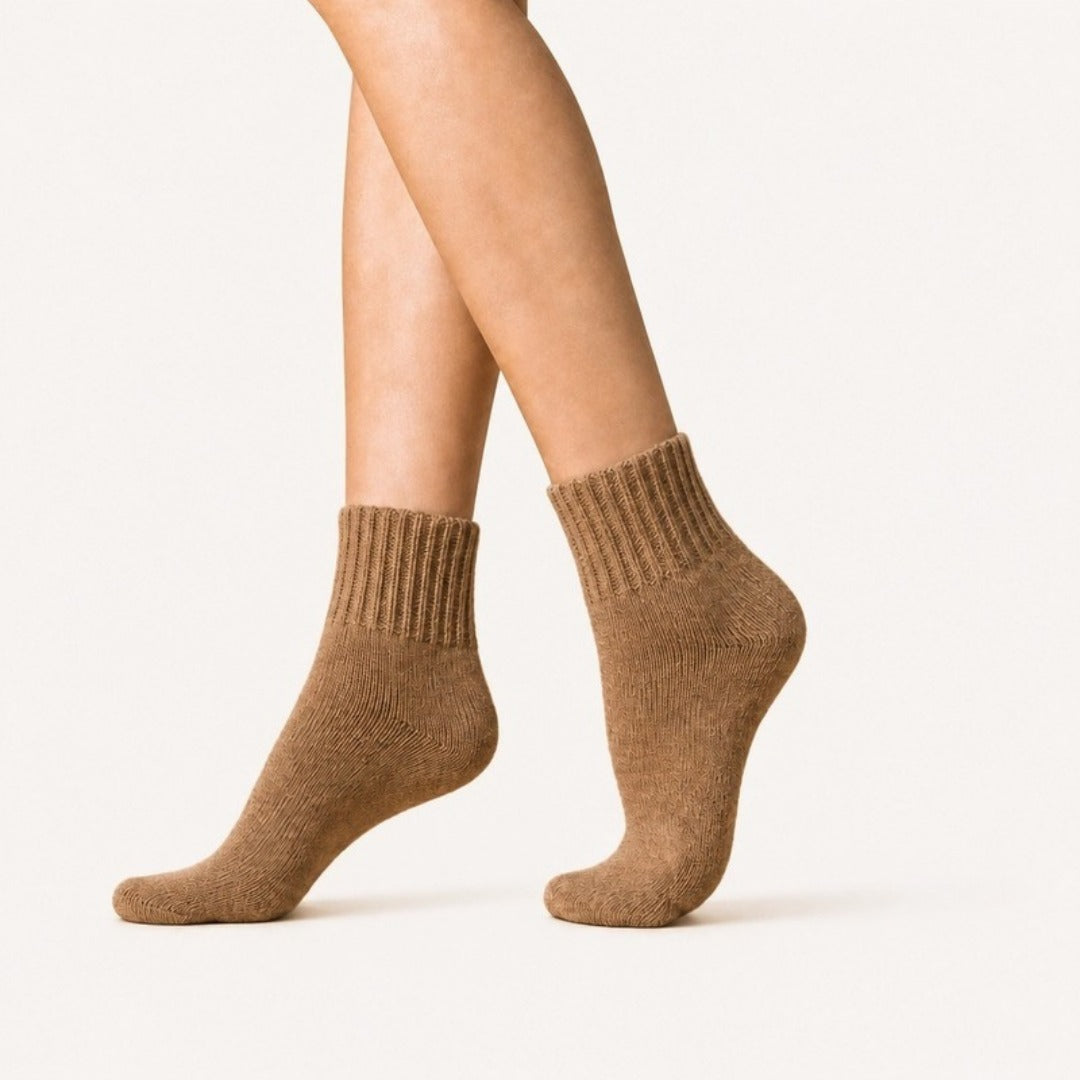 NESLEMY Warm Boot Socks- The Coziest Slouchy Boot Socks (5 Pairs)