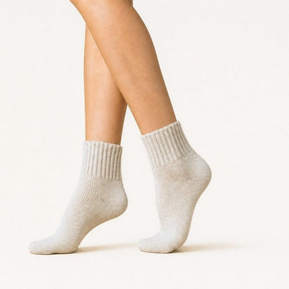 NESLEMY Warm Boot Socks- The Coziest Slouchy Boot Socks (5 Pairs)